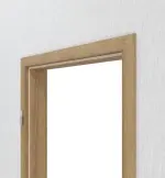 Detailansicht von CLASSEN Zarge Hickory Eiche CPL mit abgerundeter Kante