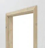 Detailansicht von Zarge Eiche Cleveland Dekorfolie mit abgerundeter Kante