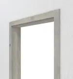 Detailansicht von CLASSEN Zarge Eiche Gessato 3D Look mit abgerundeter Kante