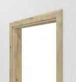 Detailansicht von CLASSEN Zarge Hamilton Eiche CPL mit abgerundeter Kante PL-Norm