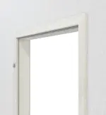 Detailansicht von CLASSEN Zarge Norwegische Esche CPL mit abgerundeter Kante PL-Norm