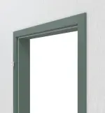 Detailansicht von CLASSEN Zarge Uni Green Iridium mit abgerundeter Kante