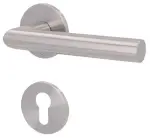 2. Bild von SÜDMETALL Beschlag Ronny II-R Edelstahl-sat. Flat für Wohnungseingangstüren 