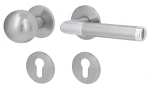 Royal-R Chrom/Edelstahl-sat. Wohnungseingangsgarnitur Flat - Südmetall