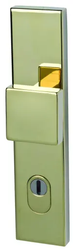 Sicura Alaska Square-LS/LS Robusta Gold-pol. Griffplatte - Südmetall