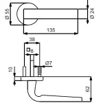 Technische Zeichnung Paris-R - Südmetall