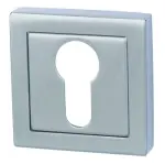 Alaska Square-R Edelstahl-sat. PZ-Rosette Top Speed - Südmetall