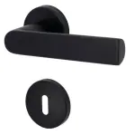 Bild von SÜDMETALL Türgriff Korsika - R Schwarz matt struktur Top Speed