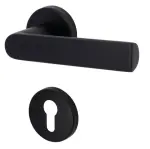 1. Bild von SÜDMETALL Feuerschutzbeschlag Korsika - R Schwarz matt Struktur Top Speed