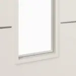 Verglasung Türdrücker Westag Lineo Typ 3605 LA 1 (Arctic weiß)