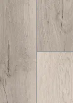 Detailansicht von Eiche grau mix strukturiert 1-Stab Living Laminat - Wiparquet