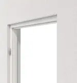 Blockrahmen Arctic Weiß (RAL 9016) Lack in der Wand - Westag