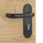 Detailansicht der Oberfläche von Asteiche quer Basic Durat Brandschutztür - Huga