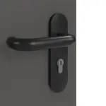 Detailansicht der Oberfläche von GARANT Brandschutztür T30 Ebony 10622-60 CePaL