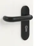 Detailansicht der Oberfläche von GARANT Brandschutztür T30 Authentic Bianco GCK08