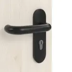 Detailansicht der Oberfläche von GARANT Brandschutztür T30 Authentic Perl CePaL