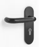 Detailansicht der Oberfläche von Esche Weiß ES 242 PortaLit T30-Brandschutztür - Westag