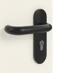 Detailansicht der Oberfläche von GARANT Rauchschutztür-Set T30 Weißlack RAL 9010 CePaL inkl. Zarge