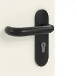 Detailansicht der Oberfläche von GARANT Brandschutztür T30 Weißlack 9010 CePaL