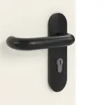 Detailansicht der Oberfläche von GARANT Brandschutztür T30 Weißlack 9010