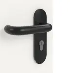 Detailansicht der Oberfläche von GARANT Brandschutztür-Set T30 Weißlack RAL 9016 CePaL inkl. Zarge