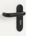 Detailansicht der Oberfläche von GARANT Brandschutztür T30 Weißlack 9016