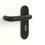 Detailansicht der Oberfläche von GARANT Brandschutztür T30 U11026SD Kristallweiß GHK08