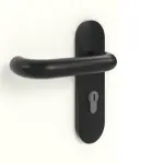 Detailansicht der Oberfläche von GARANT Brandschutztür T30 W1000ST3 Premium Weiß GHK08