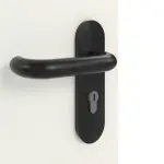 Detailansicht der Oberfläche von GARANT Brandschutztür T30 Weiß Struktur Premium CePaL