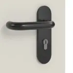 Detailansicht der Oberfläche von Innentür-Set Stahl mit Feuerschutzfunktion T30-1 FSA-42 inkl. Blockzarge - Teckentrup