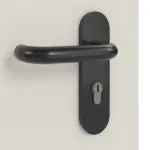 Detailansicht der Oberfläche von Innentür-Set Stahl mit Feuerschutzfunktion T30-1 FSA-62 inkl. Blockzarge - Teckentrup