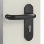 Detailansicht der Oberfläche von Innentür-Set Stahl mit Feuerschutzfunktion H16-1 OD mit Rechteckverglasung Ausschnitt 3 inkl. Eck- und Ergänzungszarge Vario B53 - Hörmann