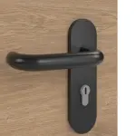 Detailansicht der Oberfläche von Brandschutztür T90 PortaLit Trend Eiche Adria Cross EiC 767 CPL - Westag