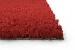 Schräge Detailansicht von Kokosmatte rot 001 80 cm - Entrada