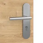 Detailansicht der Oberfläche von Wildeiche quer ProLine Duradecor Wohnungseingangstür - Hörmann