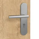 Detailansicht der Oberfläche von Asteiche Basic Durat Wohnungseingangstür - Huga