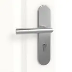 Detailansicht der Oberfläche von Carolina 1 ClassicLine Weißlack Wohnungseingangstür - Hörmann