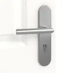 Detailansicht der Oberfläche von Carolina 2 ClassicLine Weißlack Wohnungseingangstür - Hörmann