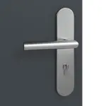 Detailansicht der Oberfläche von Ultramatt Anthrazit ProLine Wohnungseingangstür - Hörmann