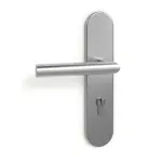 Detailansicht der Oberfläche von Ultramatt Weiß ProLine Wohnungseingangstür - Hörmann