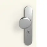 Detailansicht der Oberfläche von GARANT Wohnungseingangstür 9417-60 Snow White CePaL