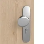 Detailansicht der Oberfläche von GARANT Wohnungseingangstür Authentic Achat GCK08