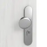 Detailansicht der Oberfläche von GARANT Wohnungseingangstür Authentic Grigio CePaL