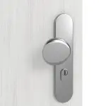 Detailansicht der Oberfläche von GARANT Wohnungseingangstür Authentic Grigio GCK08