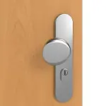 Detailansicht der Oberfläche von GARANT Wohnungseingangstür Buche Exklusiv GCK08