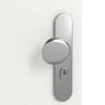 Detailansicht der Oberfläche von GARANT Wohnungseingangstür Quer Authentic Bianco CePaL