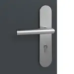 Detailansicht der Oberfläche von Groove 14 ProLine Lack Anthrazit RAL 7016 Wohnungseingangstür - Hörmann