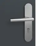 Detailansicht der Oberfläche von Signum 15 Basic Lack Anthrazit RAL 7016 Wohnungseingangstür - Huga