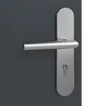 Detailansicht der Oberfläche von Signum 31 Basic Lack Anthrazit RAL 7016 Wohnungseingangstür - Huga