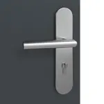 Detailansicht der Oberfläche von Groove 50 ProLine Lack Anthrazit RAL 7016 Wohnungseingangstür - Hörmann